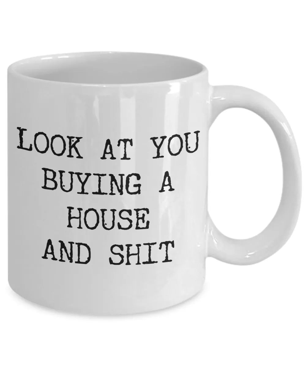 Housewarming Gift New Home Owner Gifts First Time Home Buyer New House Coffee Cup New Home Funny Housewarming Gift Congratulations Mug