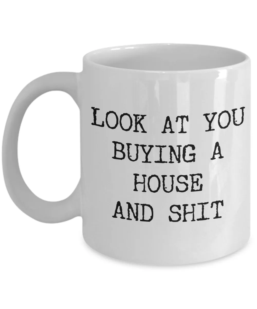 Housewarming Gift New Home Owner Gifts First Time Home Buyer New House Coffee Cup New Home Funny Housewarming Gift Congratulations Mug