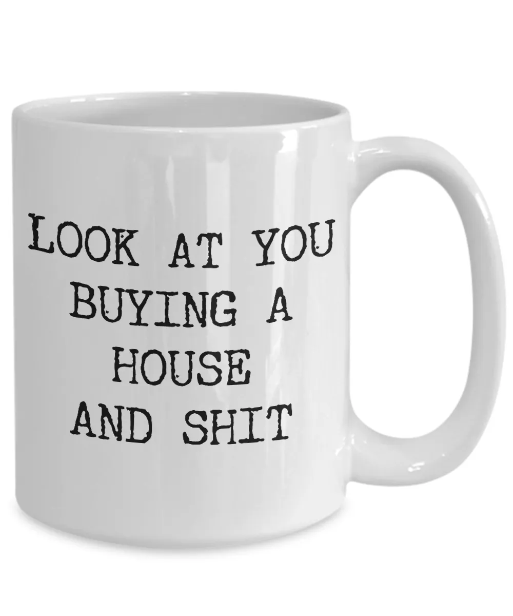 Housewarming Gift New Home Owner Gifts First Time Home Buyer New House Coffee Cup New Home Funny Housewarming Gift Congratulations Mug