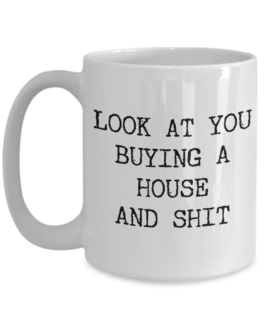 Housewarming Gift New Home Owner Gifts First Time Home Buyer New House Coffee Cup New Home Funny Housewarming Gift Congratulations Mug