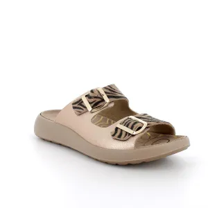 Igi & Co. 7678333 Sandals in leather for ladies platinum-beige