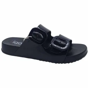 Igor Womens Black Mule Sandal - S10334