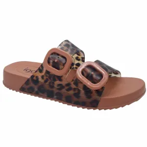 Igor Womens Leopard Print Mule Sandal - S10345