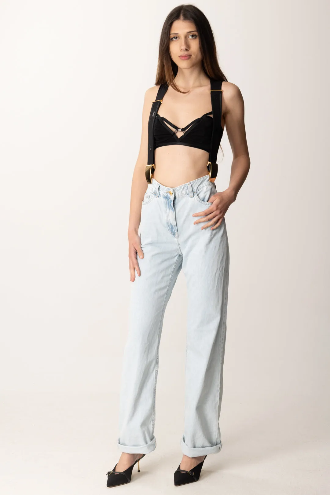Jeans con Bretelle