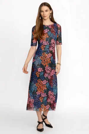 Johnny Was Astrid Mesh Midi Dress L32724-3