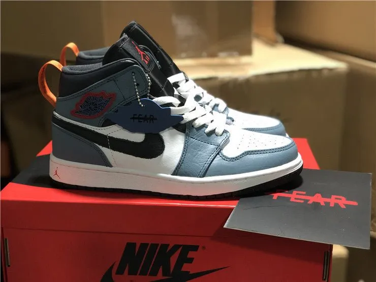 JORDAN 1 MID FEARLESS x FACETASM