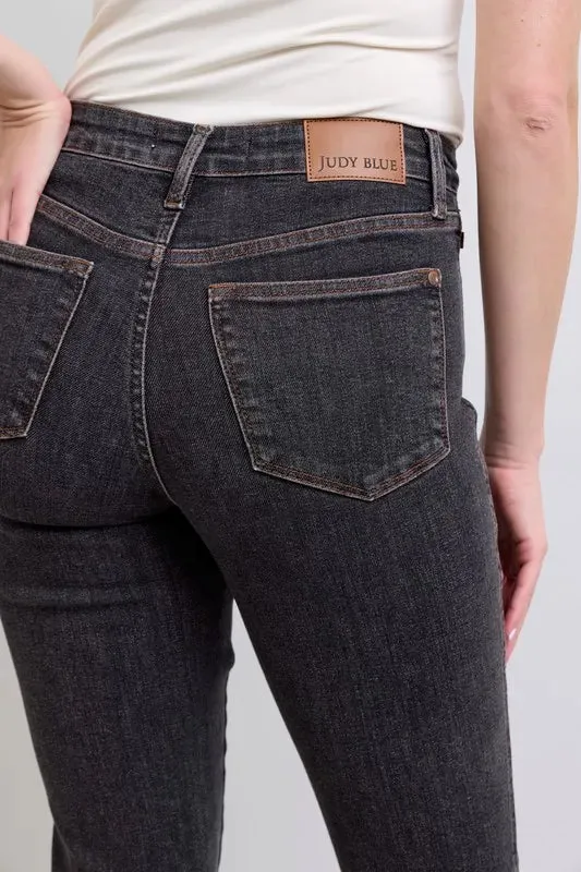 Judy Blue Full Size Midi Rise Tummy Control Slim Jeans Plus Size