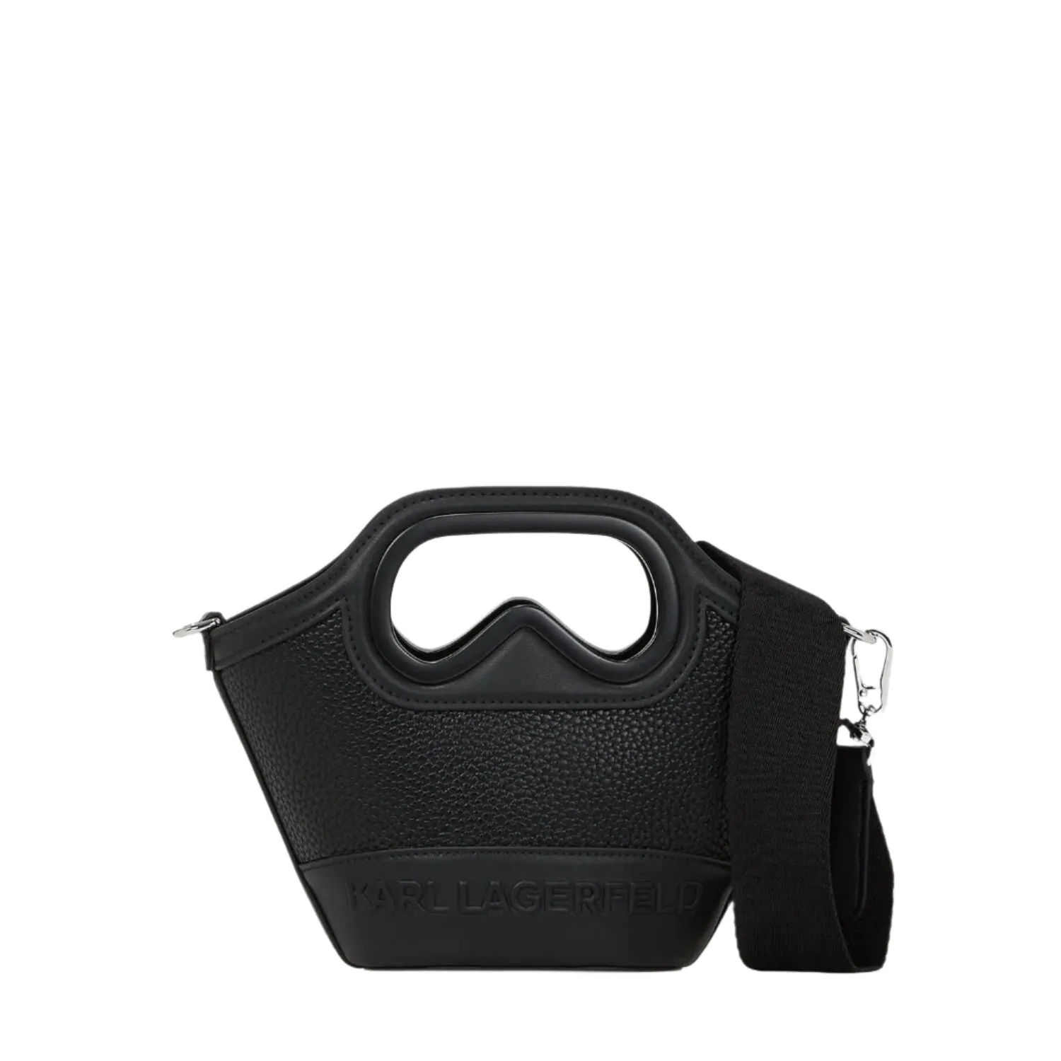 KARL LAGERFELD MINI K/AVIATOR BLACK BAG