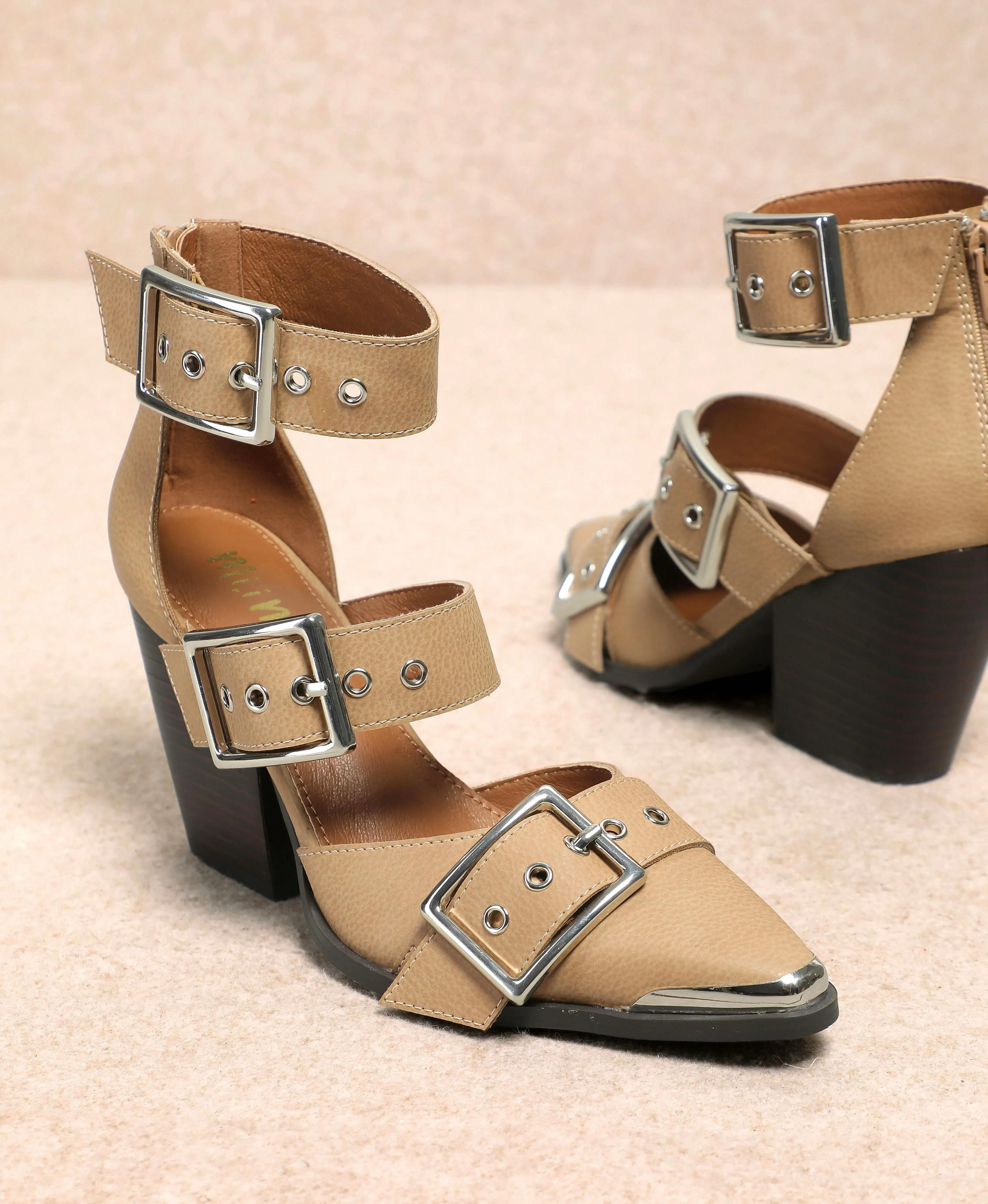 Katie Heels - Khaki