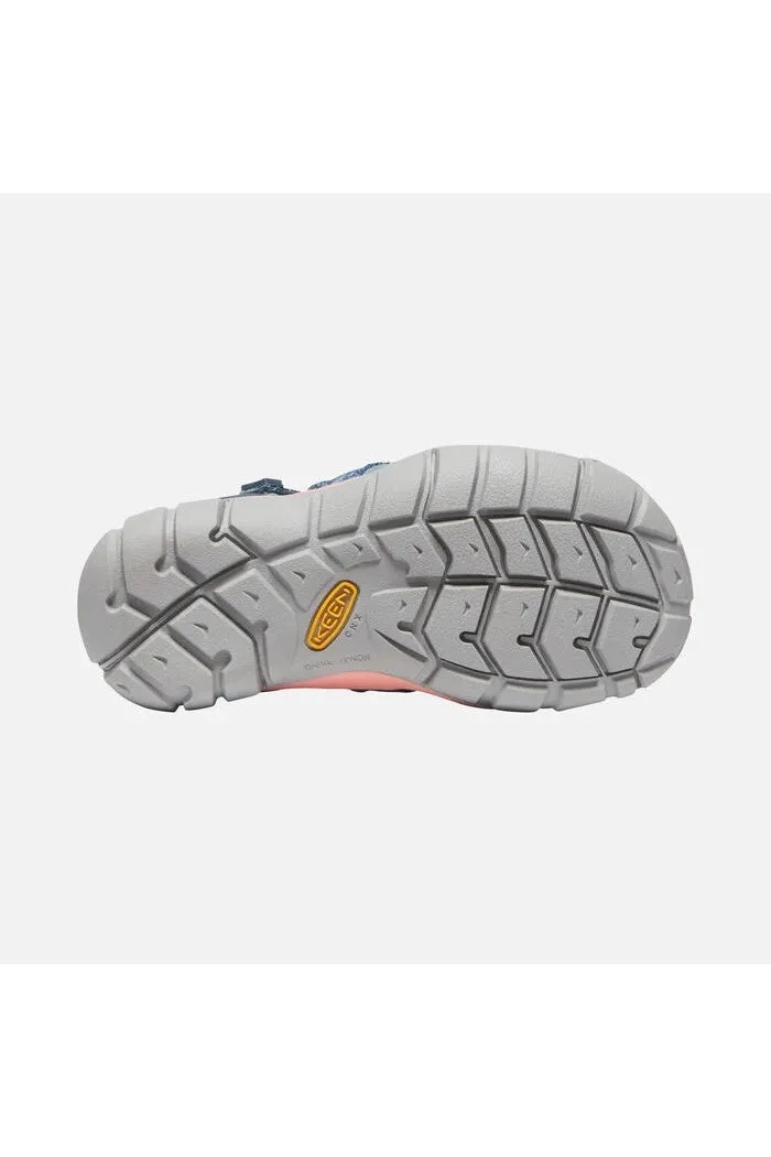 Keen Big Kids Seacamp II CNX in Real Teal/Stone Blue
