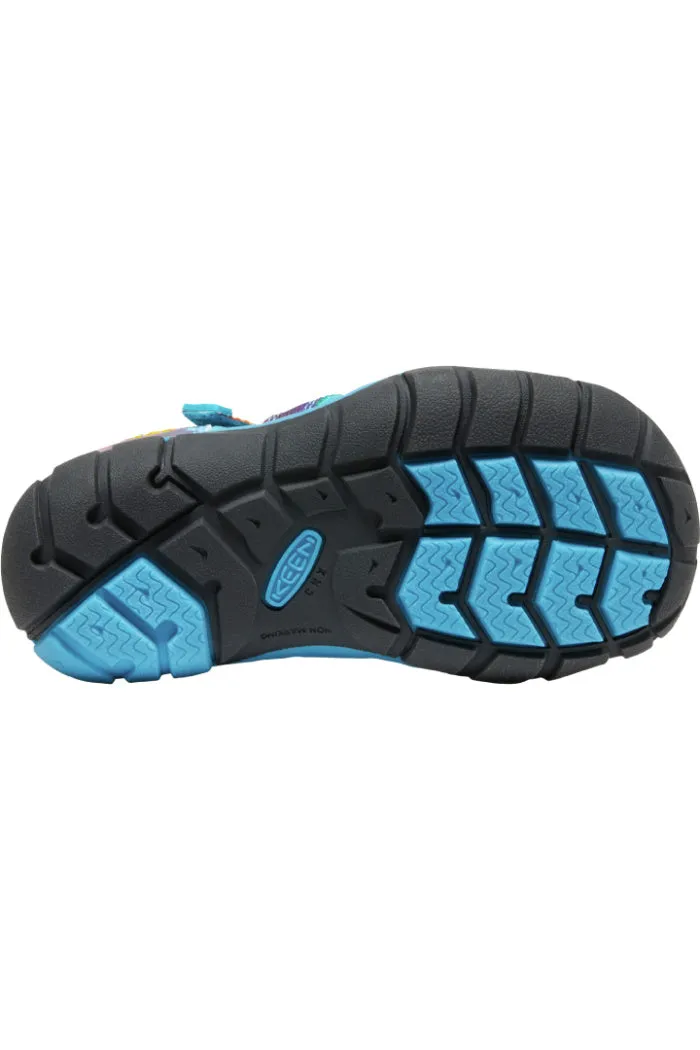 Keen Children's Seacamp II CNX II in Vivid Blue/Original Tie Dye