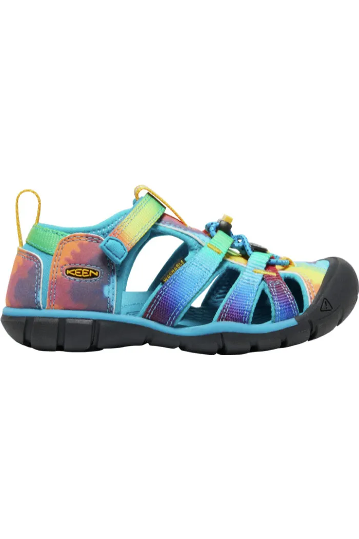 Keen Children's Seacamp II CNX II in Vivid Blue/Original Tie Dye