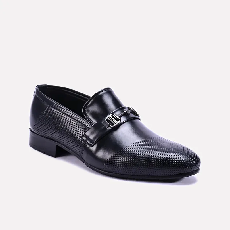 Kingswell Slip On Black Dress Shoes 0111156