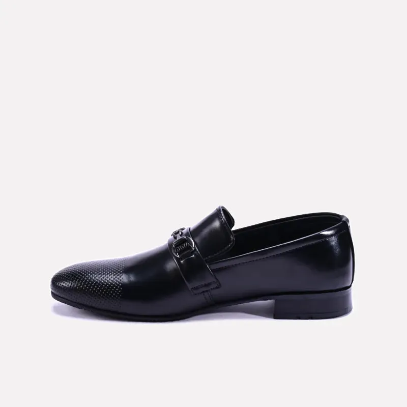 Kingswell Slip On Black Dress Shoes 0111156
