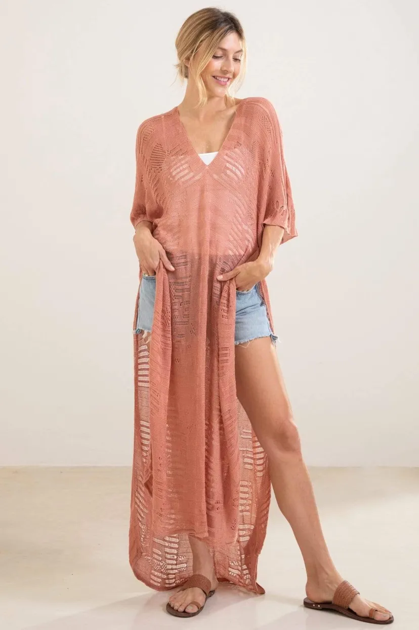 Knit Tunic - Rose