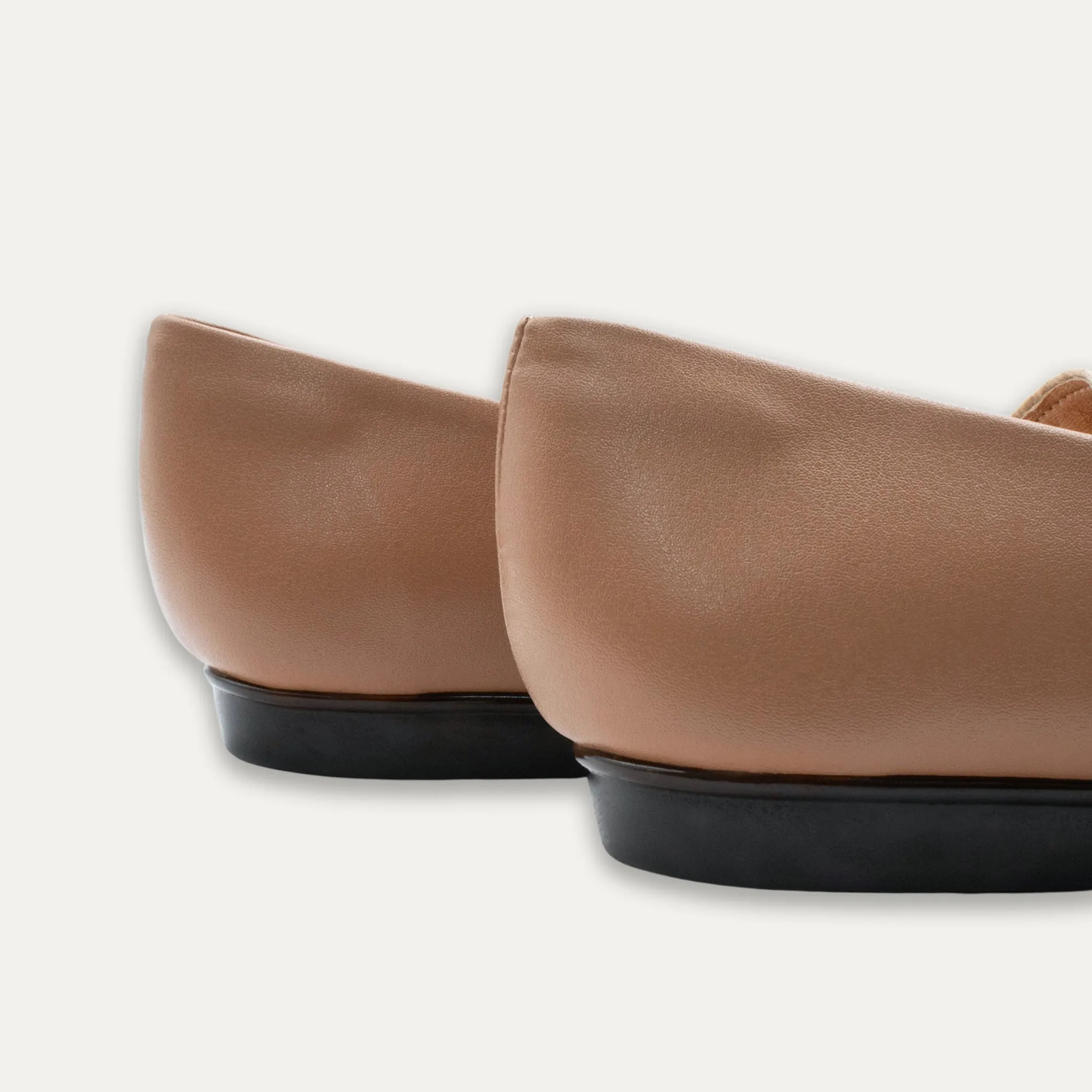Leandra Tan Knotted Loafer