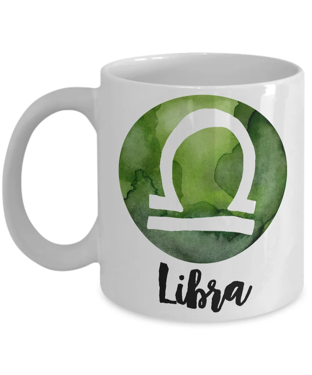 Libra Mug - Libra Gifts - Libra Zodiac Mug - Horoscope Coffee Mug - Astrology Gift - Metaphysical, Celestial, Astrology, Horoscopes