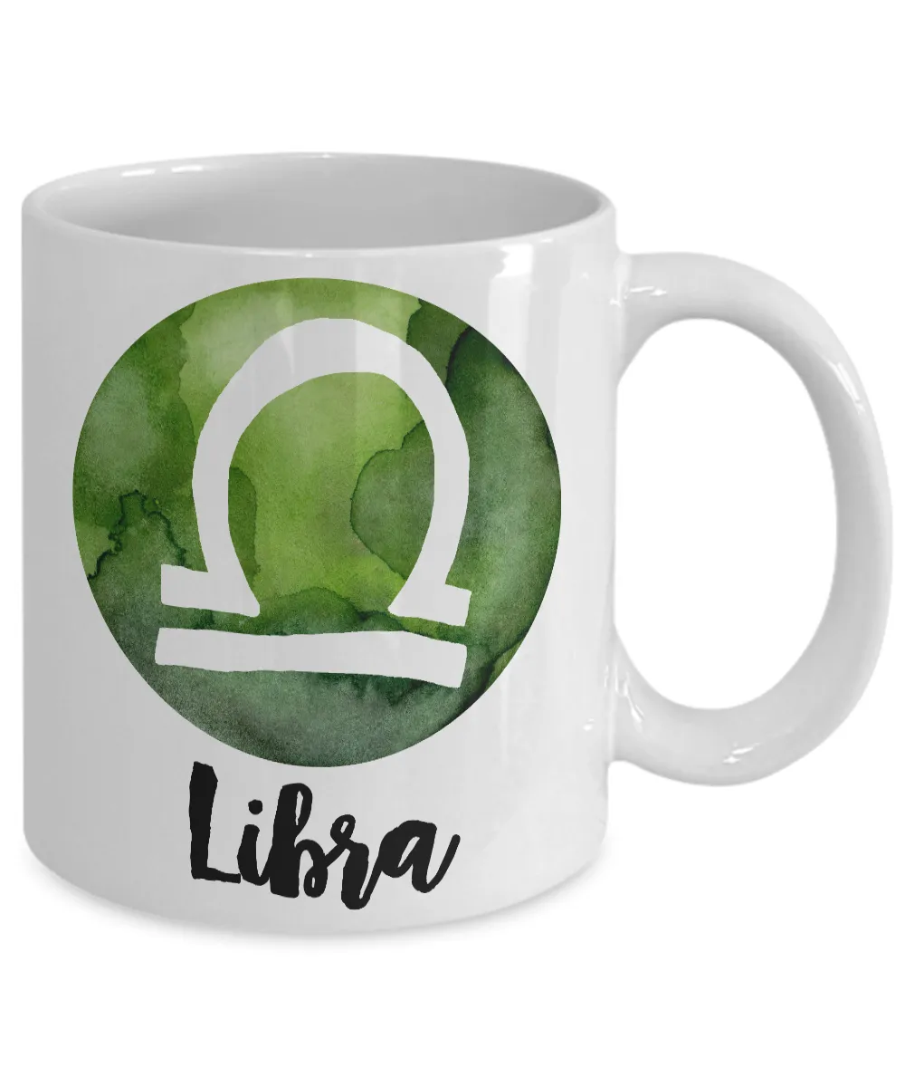 Libra Mug - Libra Gifts - Libra Zodiac Mug - Horoscope Coffee Mug - Astrology Gift - Metaphysical, Celestial, Astrology, Horoscopes