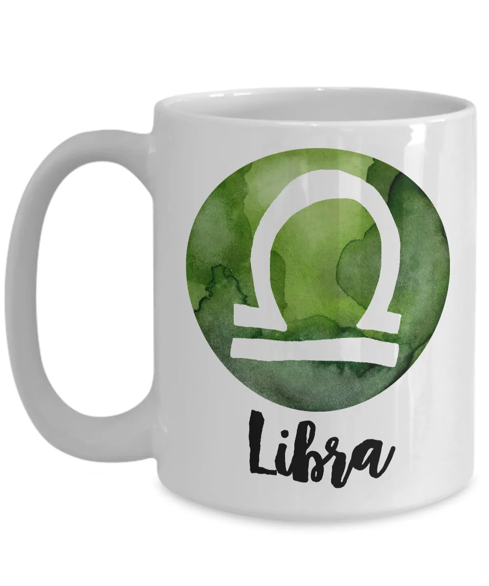 Libra Mug - Libra Gifts - Libra Zodiac Mug - Horoscope Coffee Mug - Astrology Gift - Metaphysical, Celestial, Astrology, Horoscopes
