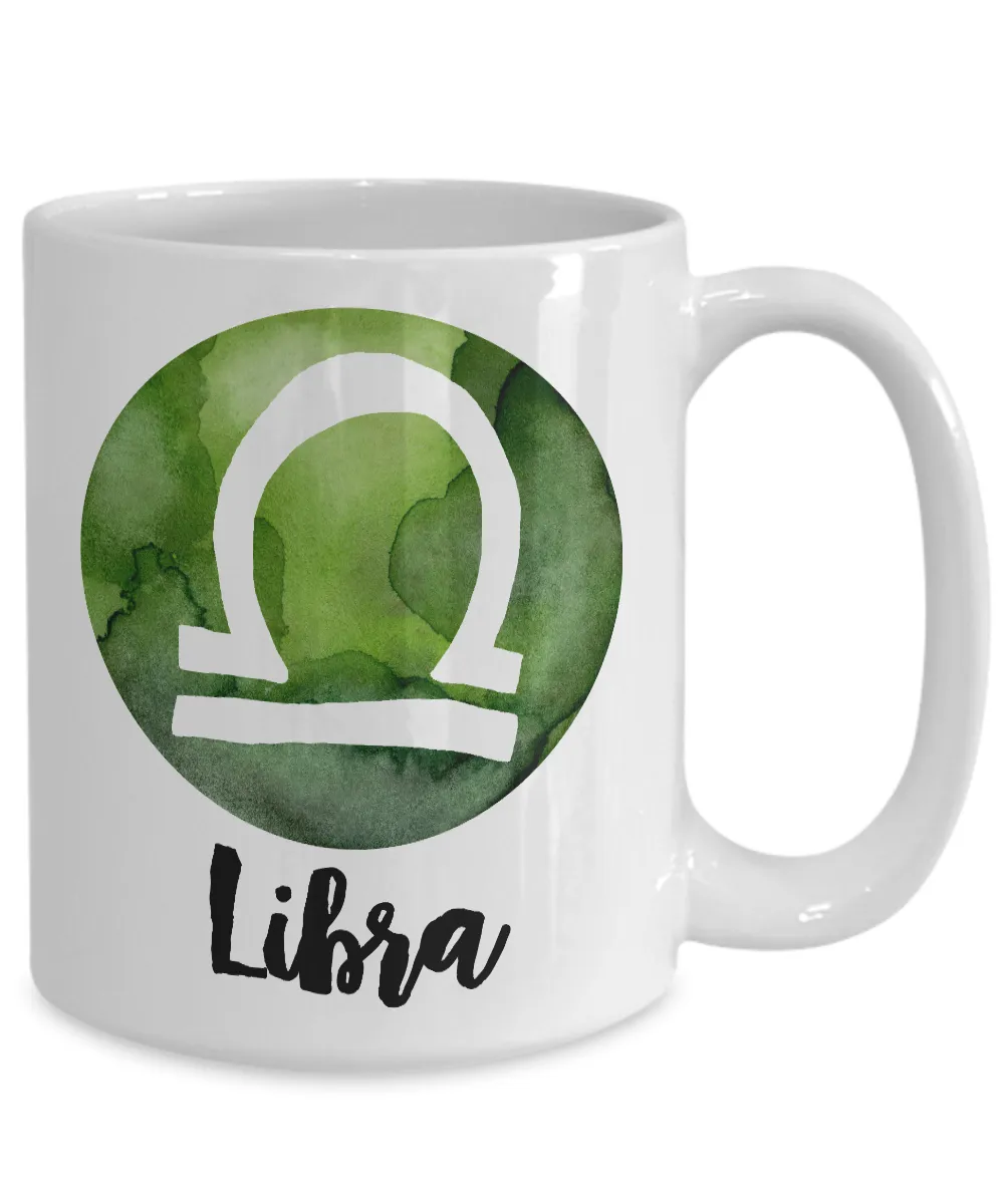 Libra Mug - Libra Gifts - Libra Zodiac Mug - Horoscope Coffee Mug - Astrology Gift - Metaphysical, Celestial, Astrology, Horoscopes