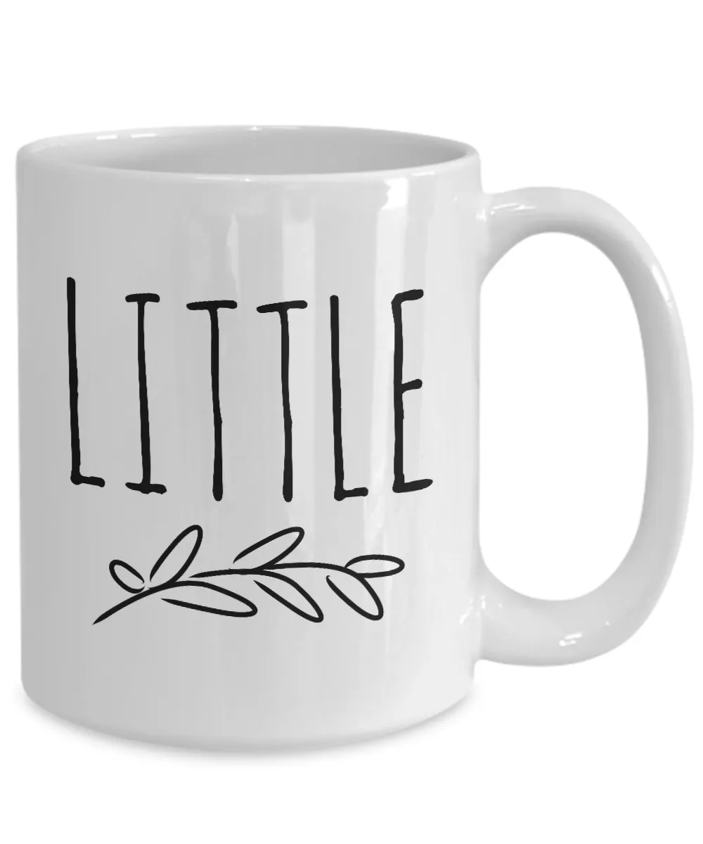 Little Big Sorority Mug Gift Greek Sister Coffee Cup
