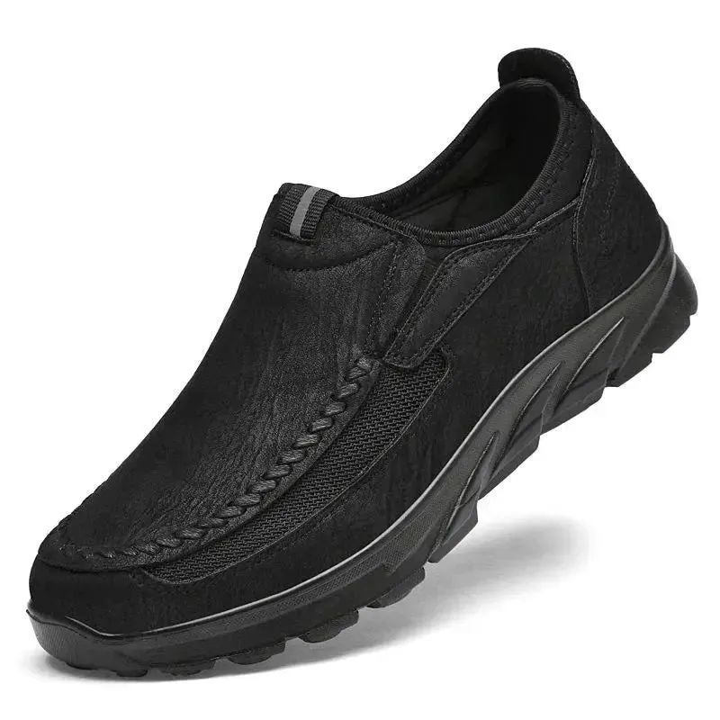 Men Casual Shoes Breathable Loafers Sneakers Fashion Comfortable Flat Handmade Retro Leisure Loafers Shoes Men Shoes
