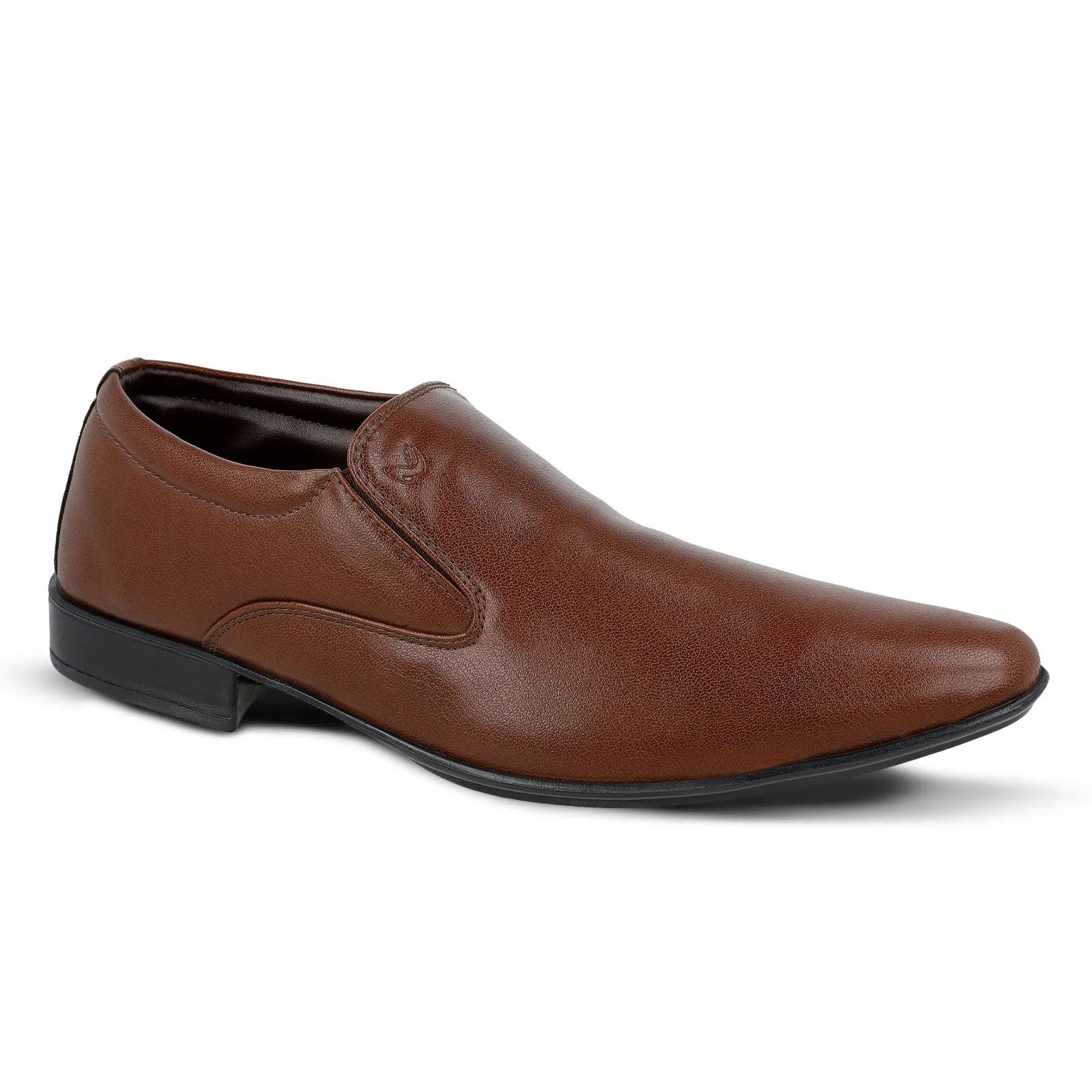 Men's Leather formals loafer Shoes - WF6302 Brown