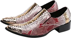 Men's Western Loafers Gold Tip