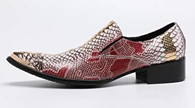 Men's Western Loafers Gold Tip