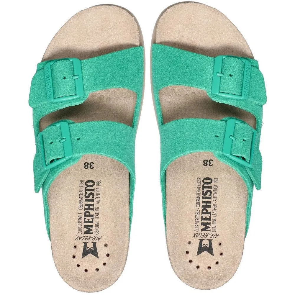 MEPHISTO HESTER SANDAL-GREEN