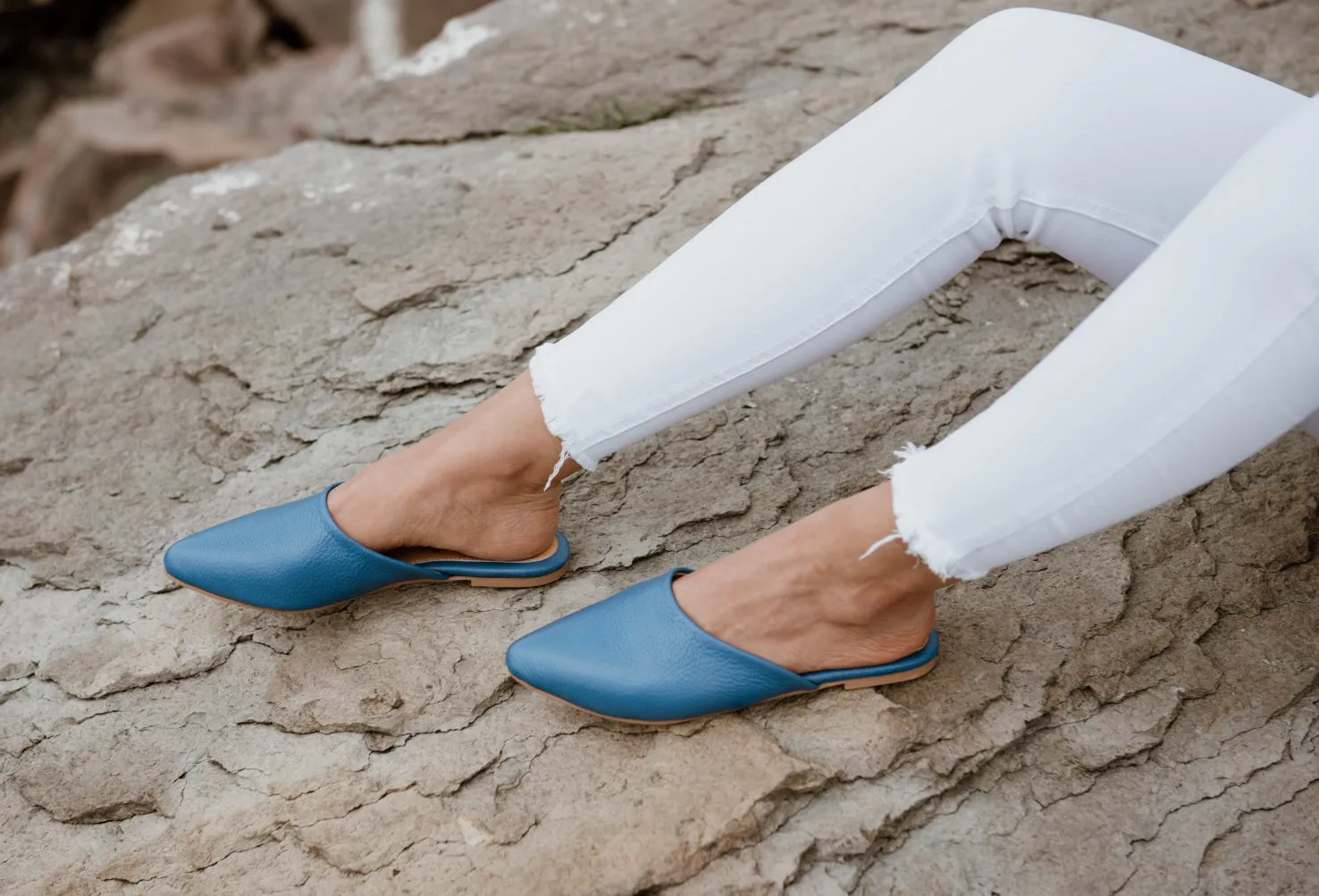 MULES AZUL