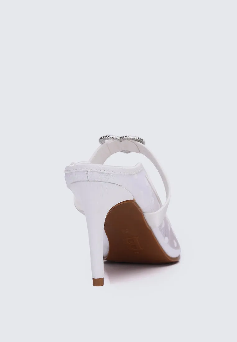 My Beloved Comfy Mules In White