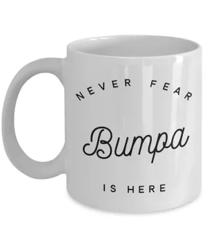 Never Fear Bumpa is Here Mug Ceramic Coffee Cup Bumpa Gifts