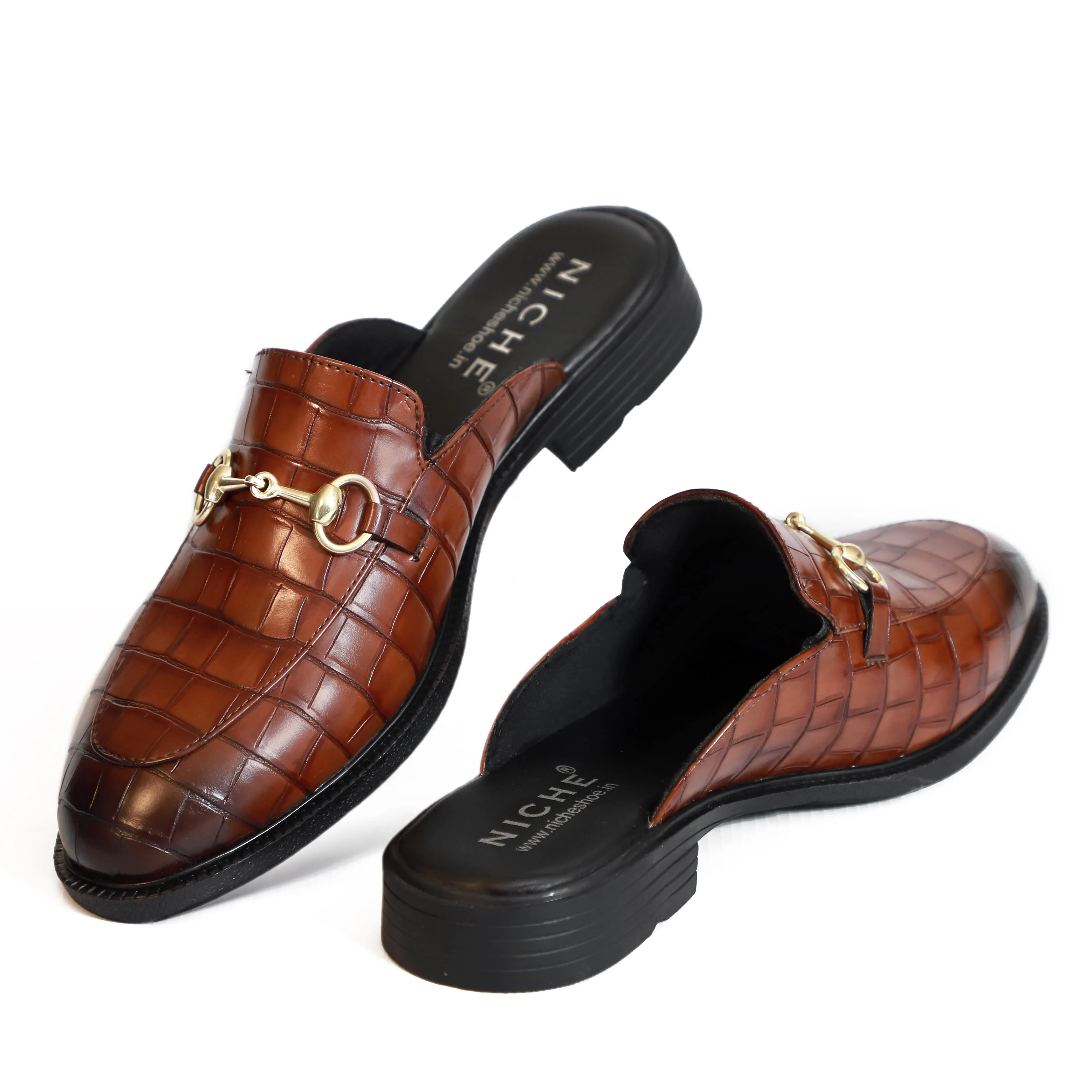 NICHE Cherry Cro-Co Pattern Mule