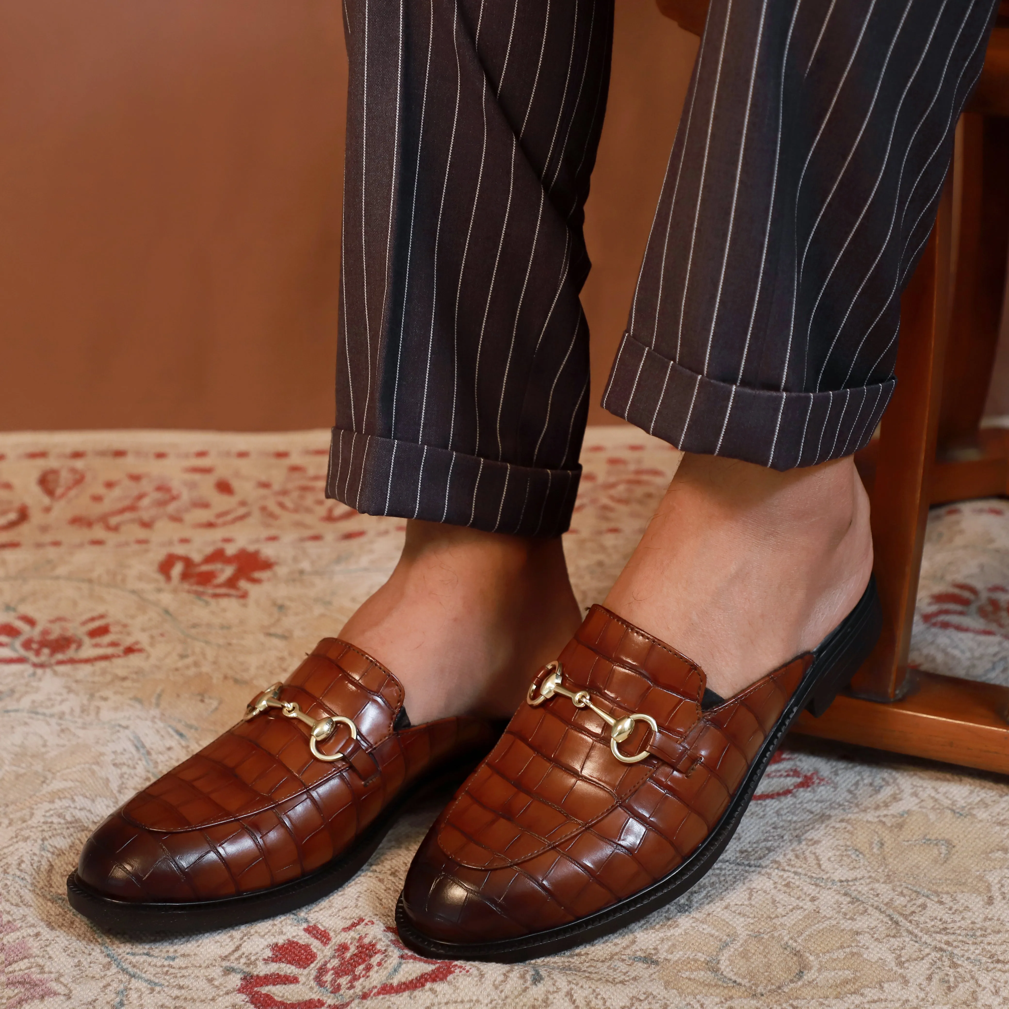 NICHE Cherry Cro-Co Pattern Mule