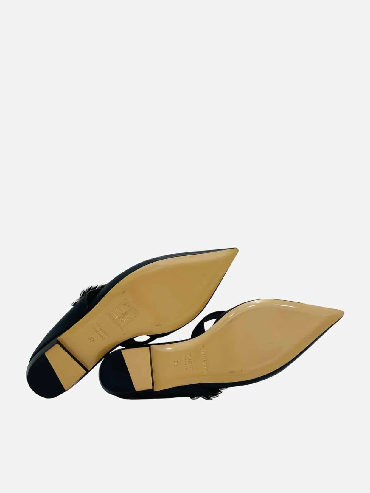 NICHOLAS KIRKWOOD Monstera Black Flats 37
