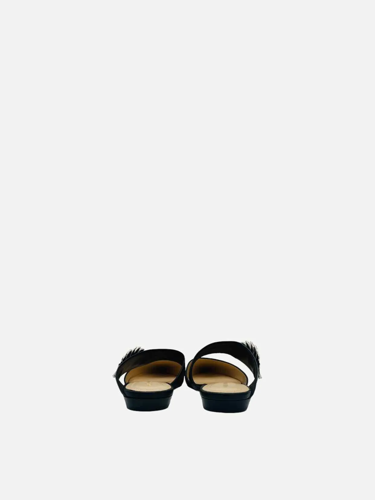 NICHOLAS KIRKWOOD Monstera Black Flats 37