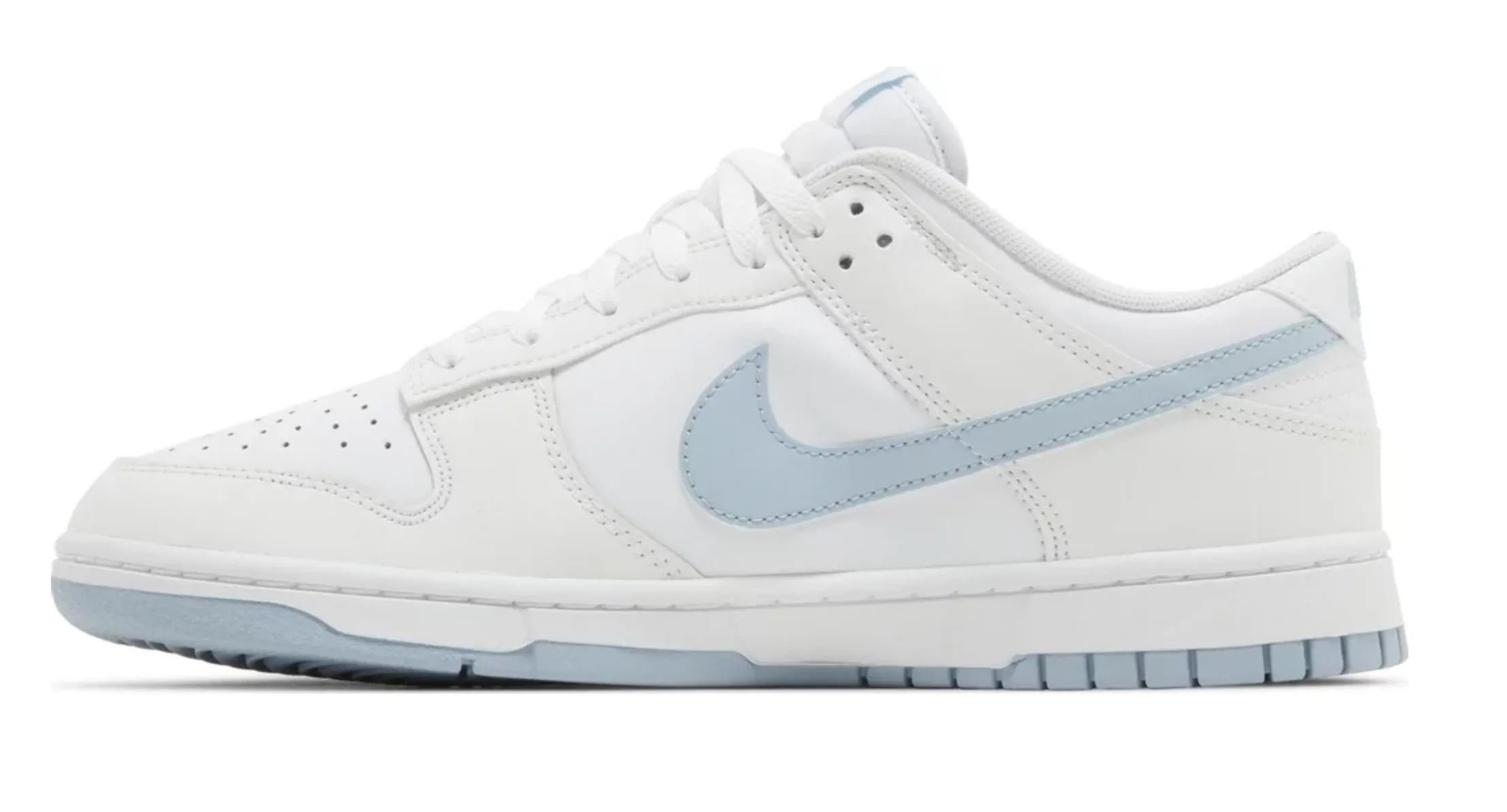 Nike Dunk Low White Light Armory Blue