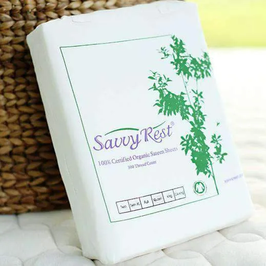 Organic Cotton Sheet Set by Savvy Rest