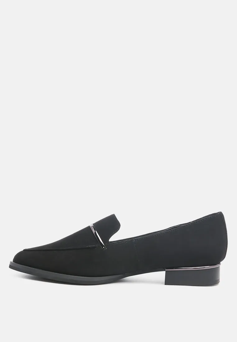 Paulina Suede Slip-On Loafers By Ruw