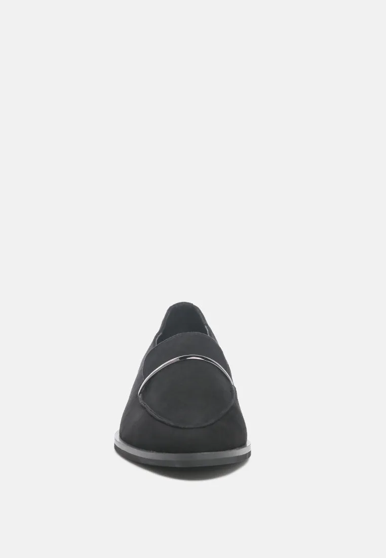 Paulina Suede Slip-On Loafers By Ruw