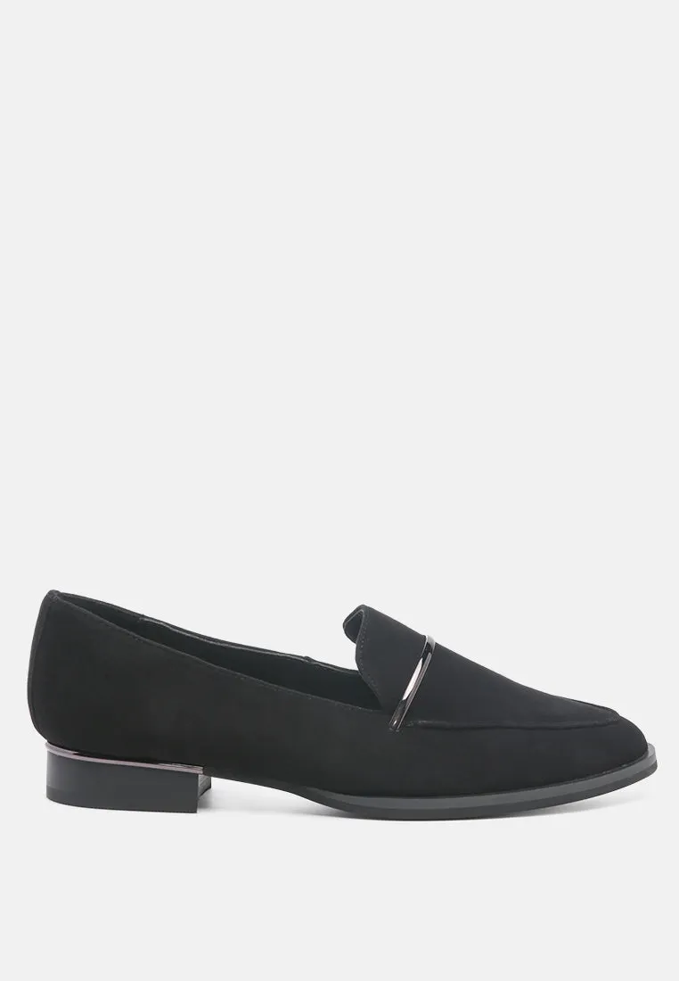 Paulina Suede Slip-On Loafers By Ruw