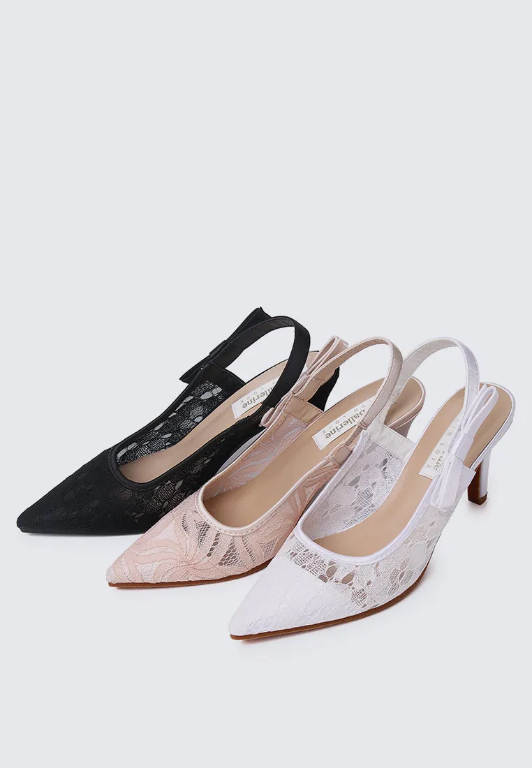 Perry Comfy Heels In Blush