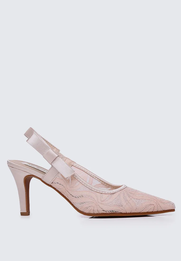 Perry Comfy Heels In Blush