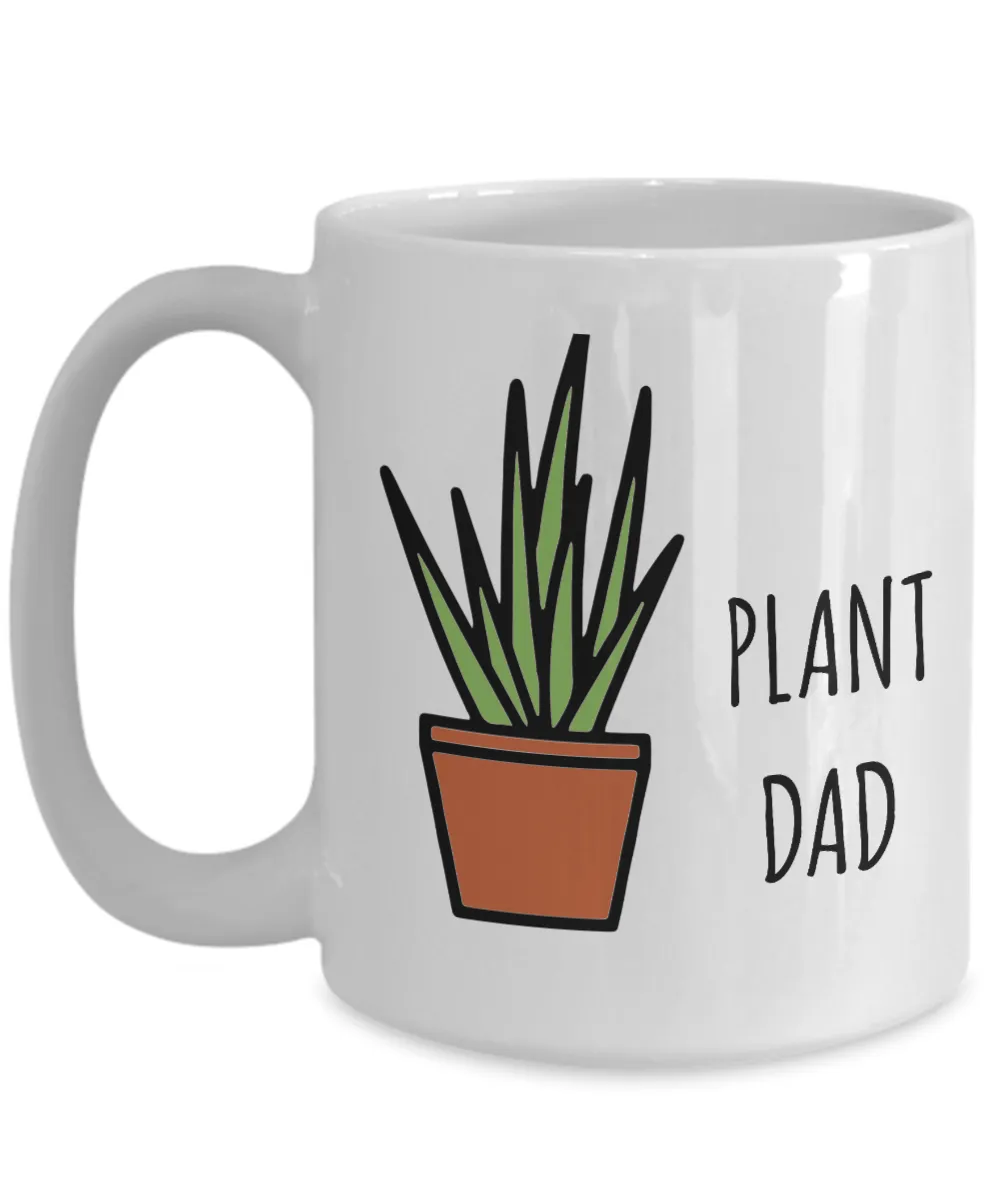Proud Stay at Home Plant Dad Mug Funny Coffee Cup