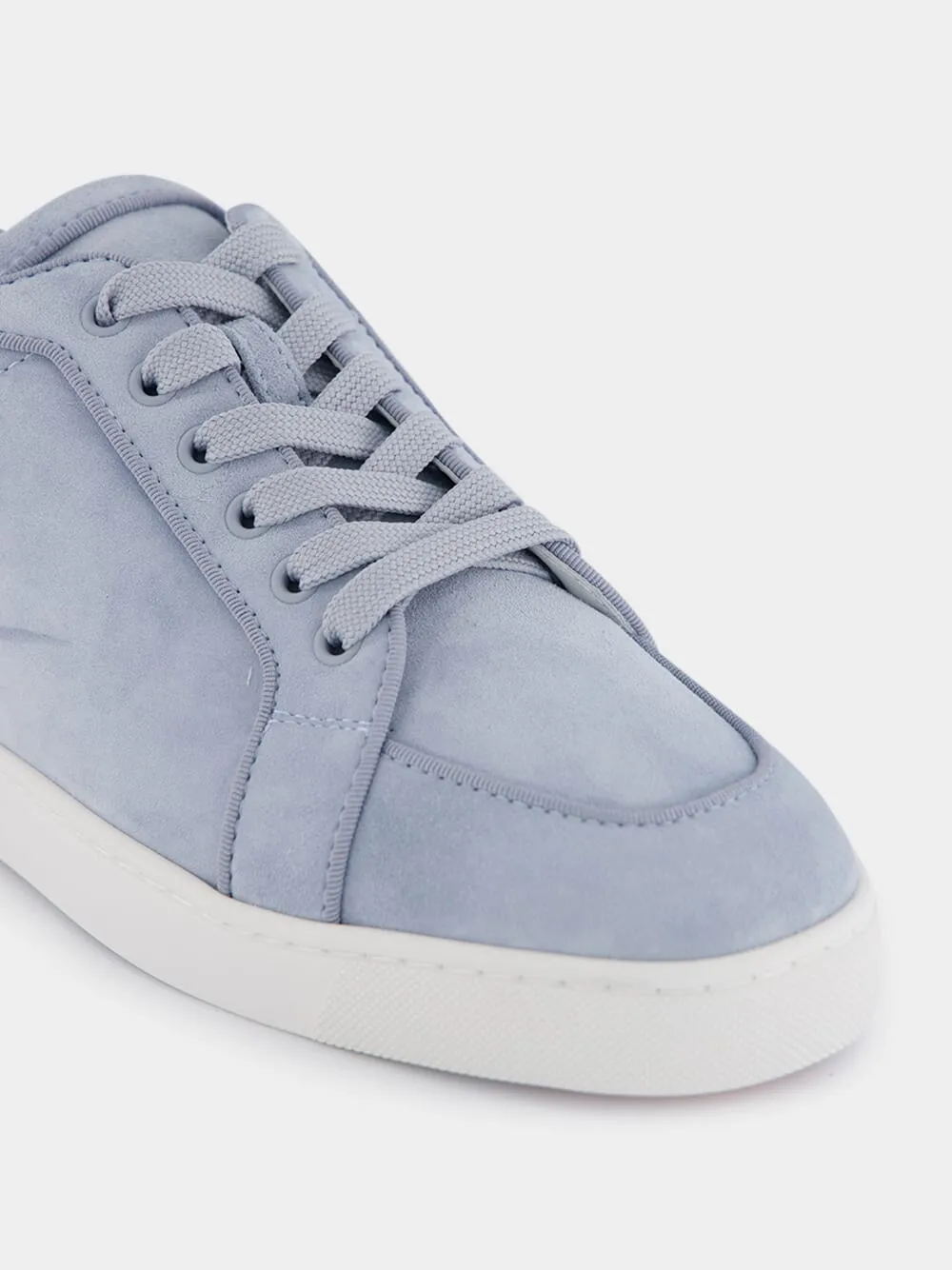 Rantulow Light Blue Suede Sneakers