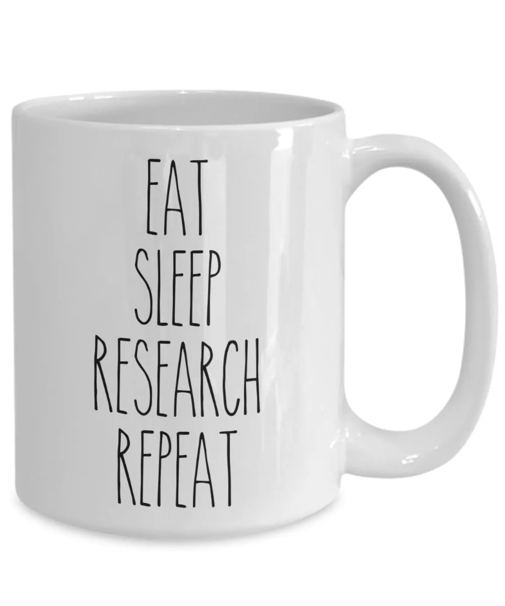 Researcher Mug Scientist Coffee Cup PhD Mugs Professor