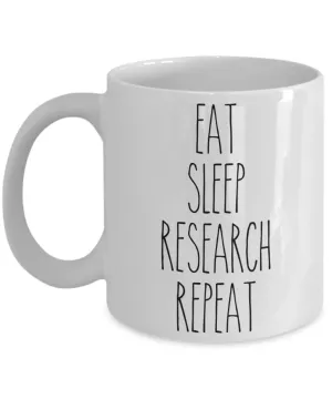 Researcher Mug Scientist Coffee Cup PhD Mugs Professor