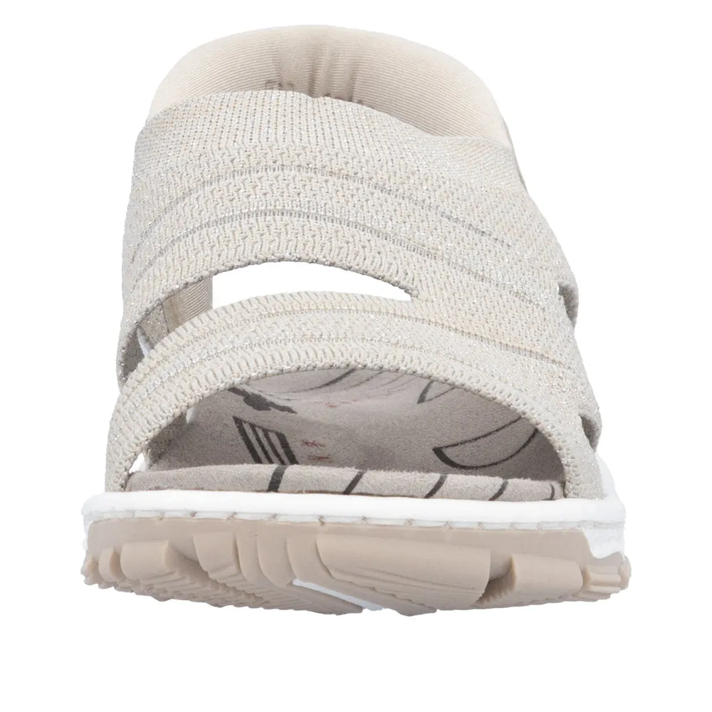 Rieker - 68895-64 - Stone/Ginger - Sandals