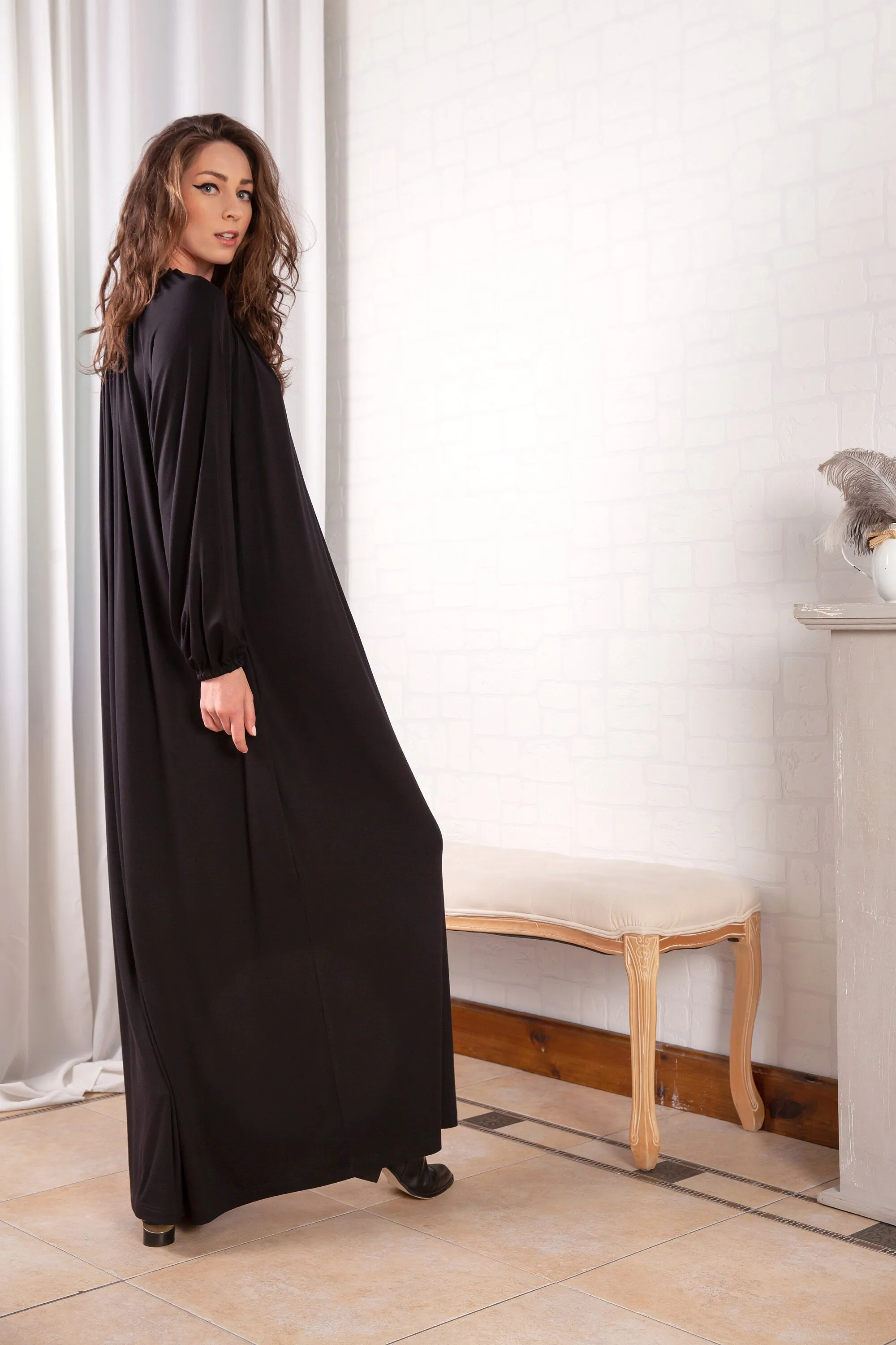 Romantic A Line Dress with Belt, 144.379